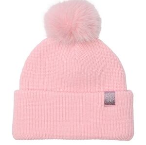 Victoria's Secret Pink Ribbed Beanie